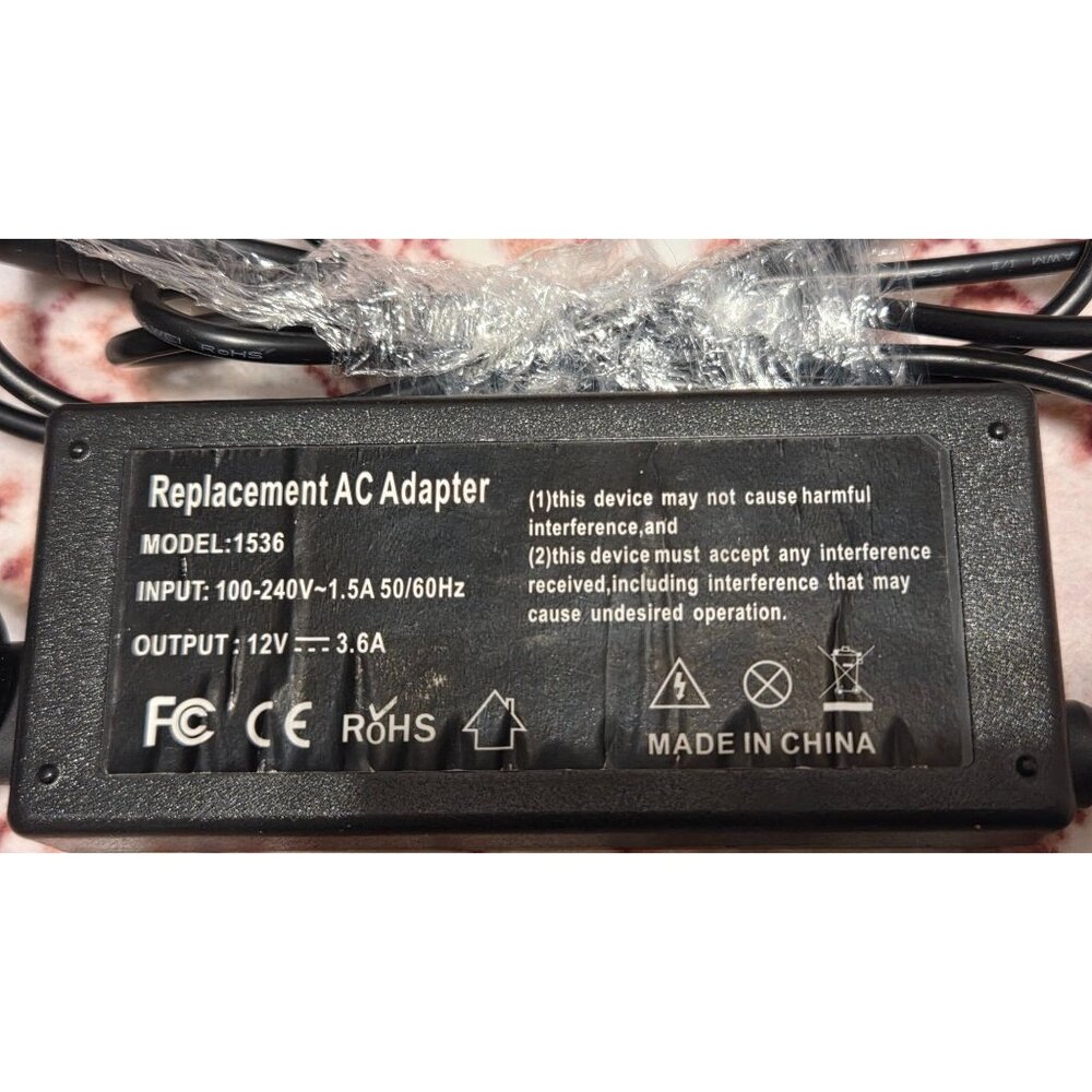 Microsoft Surface Pro Charger Aftermarket Power Supply AC Adapter Black 12V